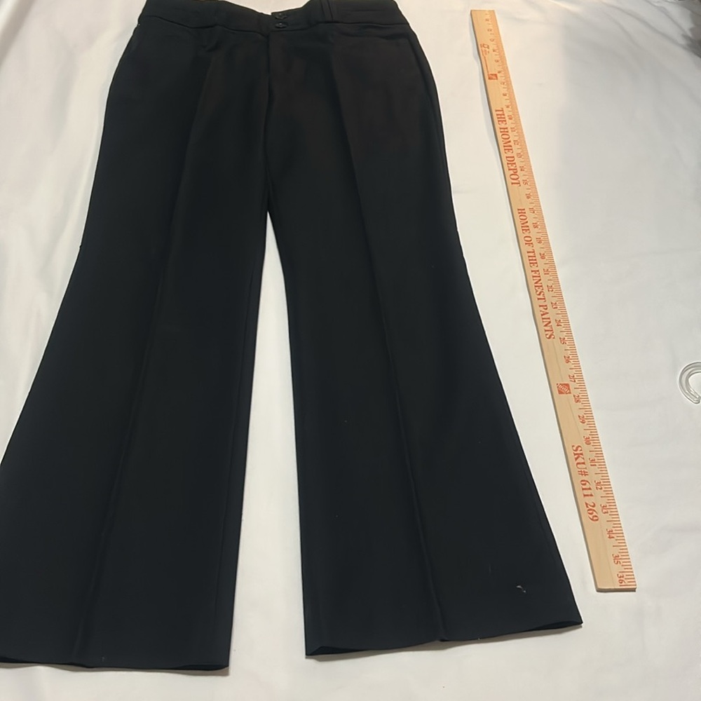 Banana Republic Classic Jackson Fit Boot cut Black Trousers size 4P